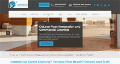 Desktop Screenshot of deleonrestoration.com