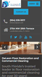 Mobile Screenshot of deleonrestoration.com